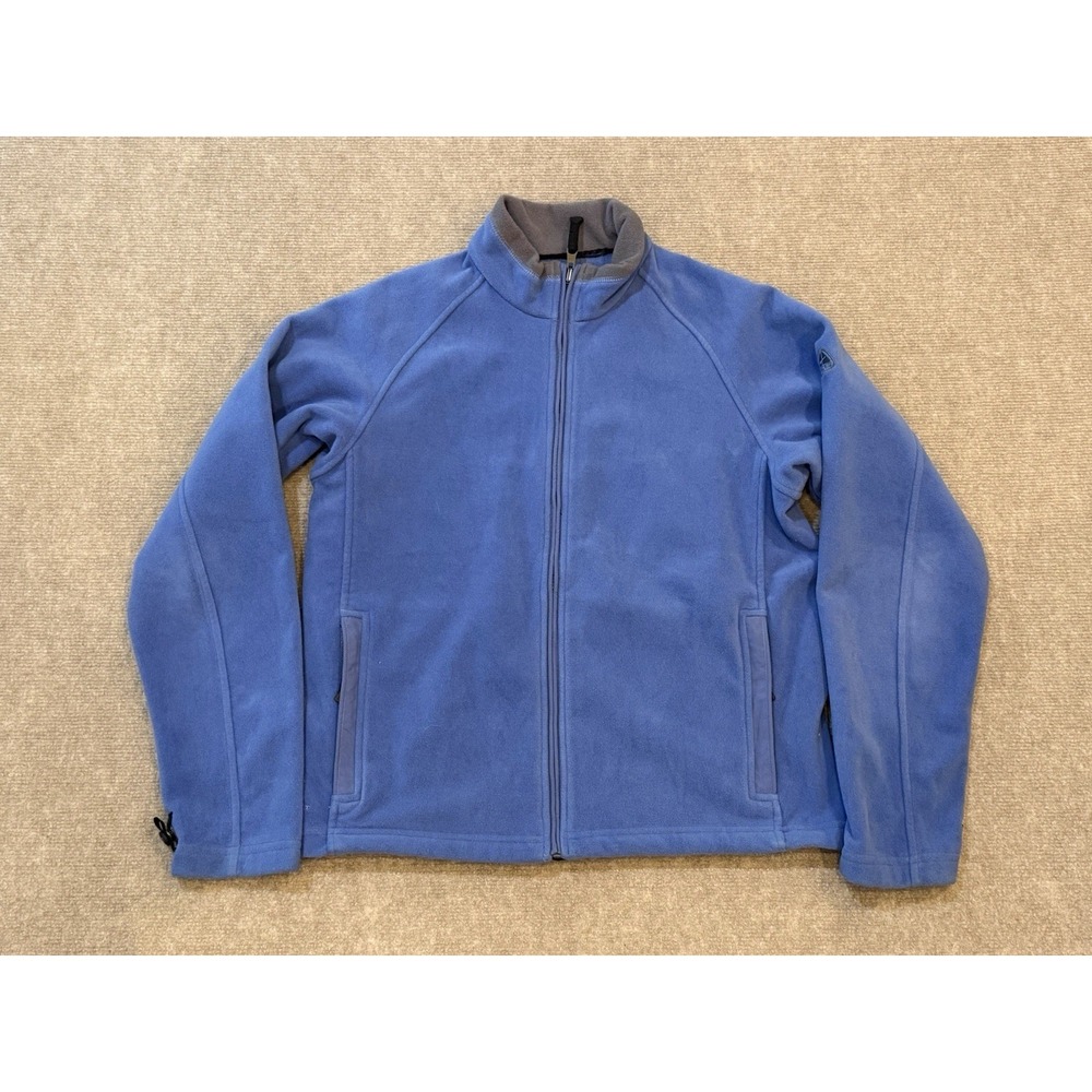 Nike ACG Therma Fit Fleece Full Zip Jacket Purple Logo Size L 12-14 Athleisure